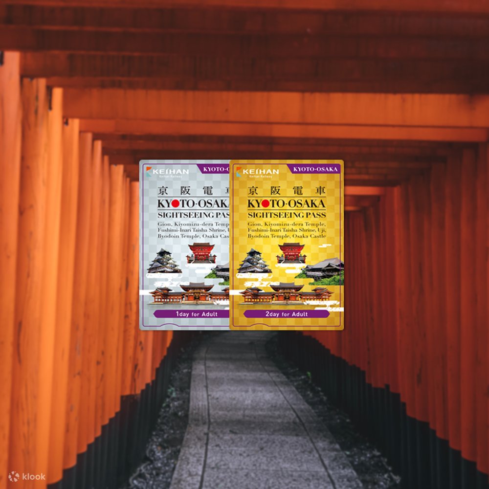 Kyoto and Osaka Sightseeing Pass — 20% Off on Klook (Save on Japan Rail Travel)