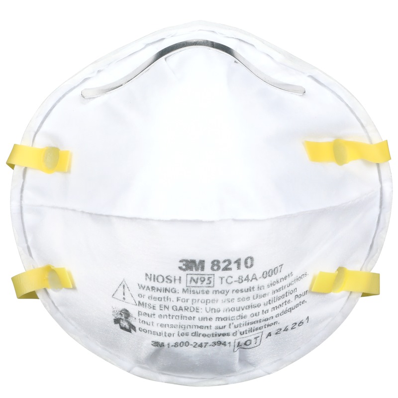 3M 8210 N95 Respirators, Box of 20 — S$30.03 at Horme (~S$1.50/Mask)